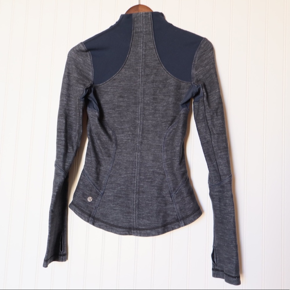 LULULEMON FORME DEFINE SLUB DENIM INKWELL JACKET - Picture 8 of 11